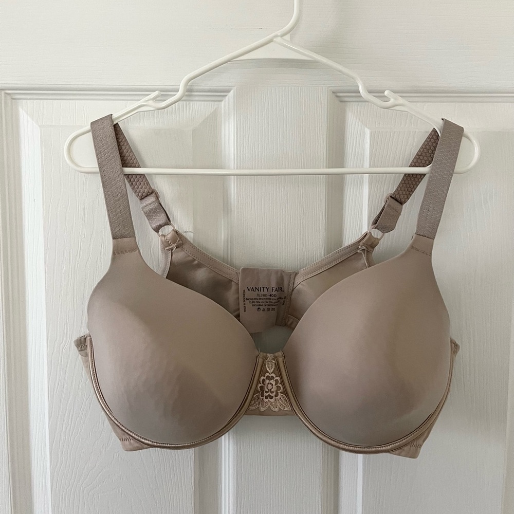 Vanity Fair Cream Bra